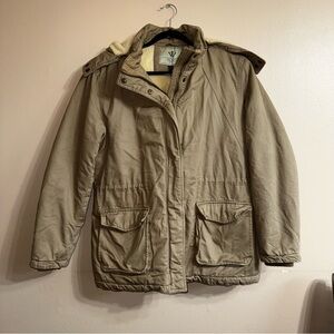 Women's Tan Utility Jacket‎